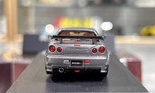 Load image into Gallery viewer, MH 1:64 Gray JDM Skyline GTR R34 NISMO CRS VER Model Diecast Metal Car New Collection