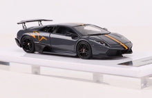Load image into Gallery viewer, Cars Lounge 1:64 Grey Murcielago LP670-4 SV Sports Model Diecast Resin Car