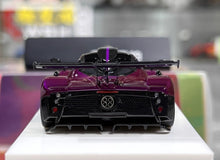 Load image into Gallery viewer, YM 1:64 Purple Zonda 760LH Q Cute Mini Sports Model Diecast Resin Car New Collection
