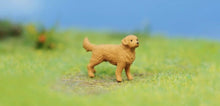 Load image into Gallery viewer, 1:64 Painted Figure Model Miniature Resin Diorama Sand Pet Walk Dog Puppy Toy