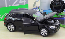 Load image into Gallery viewer, WELLY 1:24 Q5 Quattro SUV Sports Model Diecast Metal Car Display