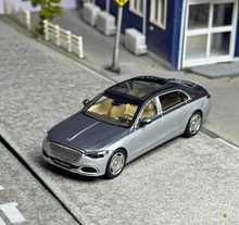 Load image into Gallery viewer, ARBox 1:64 Silver 2021 S680 Maybach Luxury Sedan Model Diecast Metal Car New