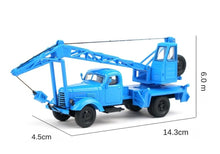 Load image into Gallery viewer, XCARTOYS 1:64 Blue FAW Jiefang CA10 Crane Truck Model Diecast Metal Car New