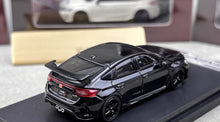 Load image into Gallery viewer, Motorhelix 1:64 Black JDM Civic Type R FL5 Sports Model Diecast Metal Car New