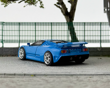 Load image into Gallery viewer, MINIGT 1:64 Blue Bugatti EB110 Super Sports Model Diecast Metal Car New Collection