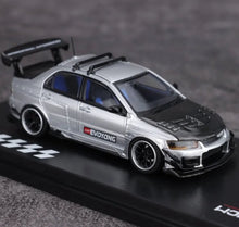 Load image into Gallery viewer, IHCM 1:64 Silver Carbon Lancer EVO 9 IX GSR Sports Model Diecast Metal Car New Collection