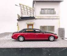 Load image into Gallery viewer, SH 1:64 Red Black Top 62S Maybach Luxury Sedan Model Diecast Metal Car New