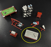 Load image into Gallery viewer, 1:64 Workbench Engine Parts Garage Display Scene Model Resin For Car New
