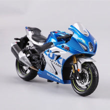 Load image into Gallery viewer, Bburago 1:18 2021 GSX R1000 R Racing Sports Model Diecast Metal Motorcycle