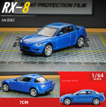 Load image into Gallery viewer, 1:64 JDM Blue Mazda RX8 Racing Sports Model Toy Diecast Metal Car BN
