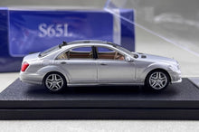 Load image into Gallery viewer, SW 1:64 Silver S65L Mk5 W221 Sedan Sports Model Diecast Metal Car New Collection
