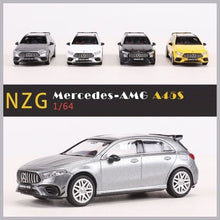 Load image into Gallery viewer, NZG 1:64 A45S W177 Racing Sports Hatchback Model Diecast Metal Car Box