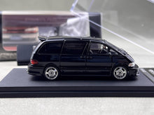 Load image into Gallery viewer, Mortal 1:64 Black Previa Mini Van MPV Sports Model Diecast Metal Car New Collection