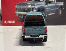 Load image into Gallery viewer, SC 1:64 Blue Green Silverado Pickup Truck Sports Model Diecast Metal Car New Collection