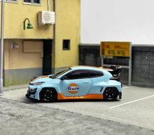 Load image into Gallery viewer, HKM 1:64 GR Yaris GULF Pandem Racing Sports Model Diecast Metal Car