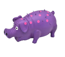 Load image into Gallery viewer, Dog Squeaky Toys Chew Puppy Rubber Pig Pet Breeds Play Fetch Reduce Anxiety Cute