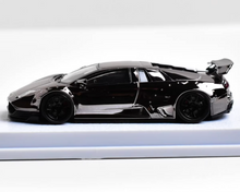 Load image into Gallery viewer, MJ 1:64 Plating Black LP670 Murcielago Sports Model Diecast Resin Car New Collection