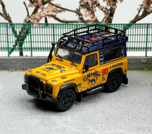Load image into Gallery viewer, Master 1:64 Yellow Defender 90 Camel ORV SUV Sport Model Diecast Metal Car New Collection
