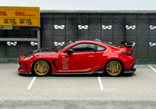 Load image into Gallery viewer, CM 1:64 JDM Red BRZ Varis Arising Racing Sports Model Diecast Metal Car New Collection