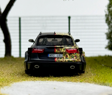 Load image into Gallery viewer, JEC 1:64 Black RS6 Widebody Wagon DTM Sports Model Diecast Resin Car New Collection