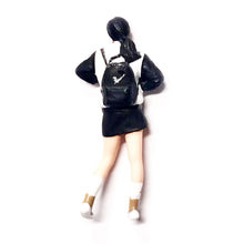 Load image into Gallery viewer, 1:64 Painted Figure Mini Model Miniature Resin Diorama Sporty Style Fashion Girl