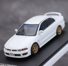 Load image into Gallery viewer, MK 1:64 HEC White Galant VR-4 Sedan Sports Model Diecast Metal Car New Collection