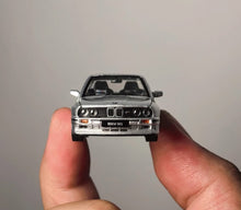 Load image into Gallery viewer, Mortal 1:64 Silver M3 E30 Coupe Evolution Sports Model Diecast Metal Car New Collection