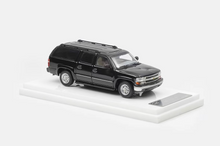 Load image into Gallery viewer, MK 1:64 2003 Black Suburban Full Size SUV Sports Model Diecast Metal Car New Collection