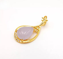 Load image into Gallery viewer, Nature Jade Pipa Pendant Necklace Gift Jewelry charm Blessing Lucky Fortune New
