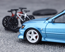 Load image into Gallery viewer, Mortal 1:64 HEC Blue Altezza Wagon Trailer Sport Model Diecast Metal Car New Collection