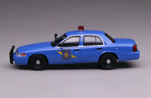 Load image into Gallery viewer, 1:64 596 Michigan State Police Crown Victoria CV Model Diecast Metal Car New Collection