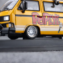 Load image into Gallery viewer, Mortal 1:64 Yellow VW T3 Multi Van Camper Sport Model Diecast Metal Car BN