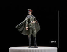 Load image into Gallery viewer, 1:64 Painted Figure Mini Model Miniature Car Scenes Resin Military Commander Man
