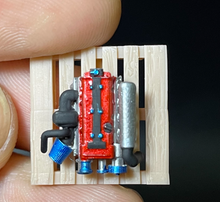 Load image into Gallery viewer, 1:64 JDM 3D 2JZ Engine Garage Mechanic Display Model Resin For Car New