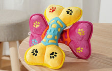 Load image into Gallery viewer, Dog Squeaky Toys Chew Puppy Rubber Fluffy Toy Durable Play Fetch Safe Bone Pet
