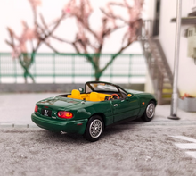 Load image into Gallery viewer, HJ 1:64 Green JDM MX5 Miata Eunos Roadster Sports Model Diecast Metal Car New