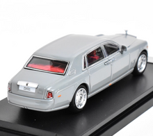 Load image into Gallery viewer, SW 1:64 Gray Phantom VII Luxury Sedan Sports Model Diecast Metal Car New