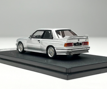 Load image into Gallery viewer, Mortal 1:64 Silver M3 E30 Coupe Evolution Sports Model Diecast Metal Car New Collection