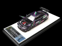 Load image into Gallery viewer, TM 1:64 JDM Skyline GTR R34 Z-tune Figure Sports Model Diecast Metal Car New