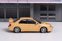 Load image into Gallery viewer, 1:64 Furuya HEC Yellow Impreza WRX STI VII 7 Sports Model Diecast Metal Car