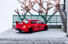 Load image into Gallery viewer, CM 1:64 JDM Red EVO Lancer 9 IX Engine Sports Model Diecast Metal Car New