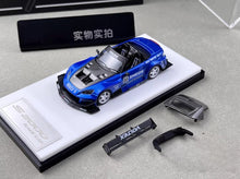 Load image into Gallery viewer, MT 1:64 Blue JDM S2000 AP1 #00 Race Sports Model Diecast Metal Car New Collection