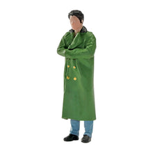Load image into Gallery viewer, 1:64 Painted Figure Model Miniature Resin Diorama Sand Green Coat Standing Man