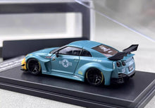 Load image into Gallery viewer, MC 1:64 Green LB GTR R35 35GT-RR Racing Sports Model Diecast Metal Car New Collection