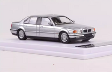 Load image into Gallery viewer, DCM 1:64 Silver 1996-98 E38 L7 728il Luxury Sedan Model Diecast Metal Car New