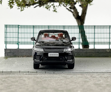 Load image into Gallery viewer, WHELART 1:64 2018 Black Range Rover Sports SUV Model Diecast Metal Car New Collection