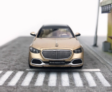 Load image into Gallery viewer, ARBox 1:64 Gold 2021 S680 Maybach Luxury Sedan Model Diecast Metal Car New