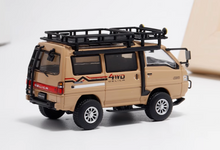 Load image into Gallery viewer, Autobots 1:64 Desert 4WD Delica L300 Camper Van Model Diecast Metal Car New Collecction