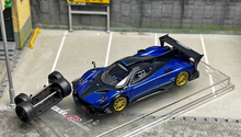 Load image into Gallery viewer, CM 1:64 Blue Zonda Super Racing Sports Model Diecast Metal Car