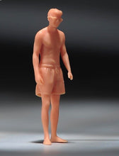 Load image into Gallery viewer, 1:64 Painted Unpainted Figure Model Miniature Resin Diorama Man in Swimming Suit New